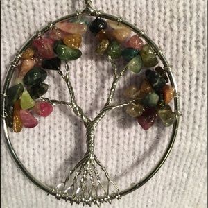 SALE 💃🏻MULTIPLE GEMSTONE TREE OF LIFE NECKLACE